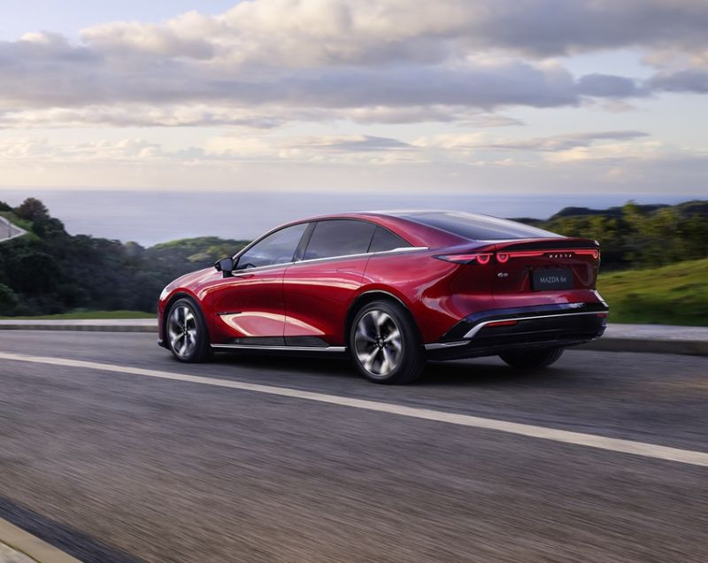 Mazda 6e 80kWh ev takumi long range 180kW aut