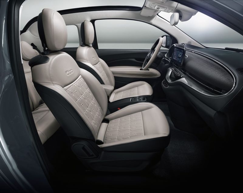 Fiat 500E Cabrio 24kWh ev red 70kW aut