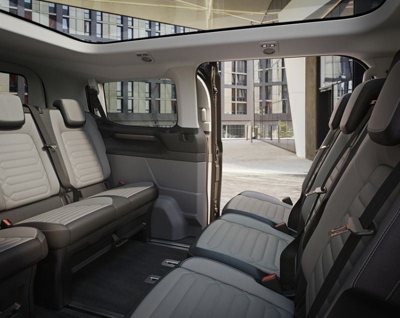 Ford Transit Tourneo Custom 65kWh ev l1h1 340 titanium x 160kW aut