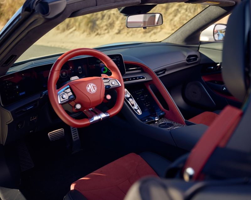 MG MG Cyberster 77kWh ev trophy extended range 250kW aut MG MG Cyberster 77kWh ev trophy extended range 250kW aut