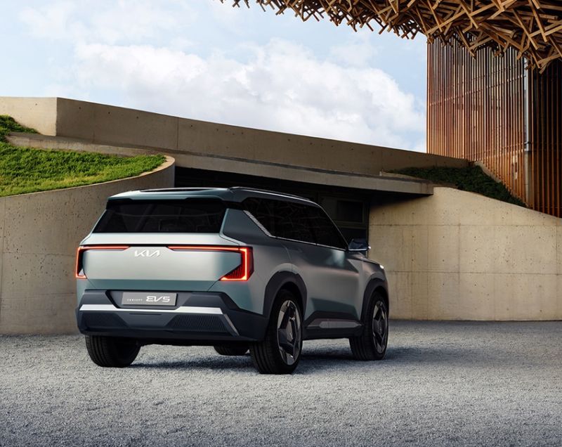 Kia EV5 81.4kWh GT-Line Business Edition, Dark Ocean Blue