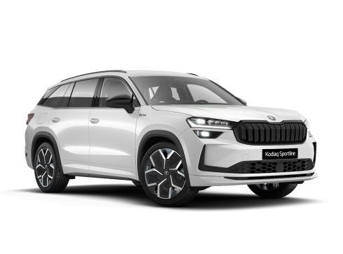 Skoda Kodiaq 1.5tsi PHEV Sportline Business, Moon White + COMFORT PAKKET / TREKHAAK / OP = OP! Skoda Kodiaq 1.5tsi PHEV Sportline Business, Moon White + COMFORT PAKKET / TREKHAAK / OP = OP!