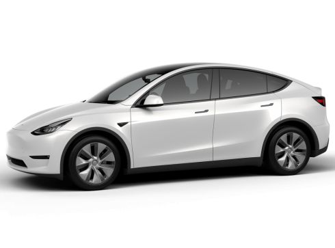 Tesla Model Y 57.5kWh Standard Range RWD, Multi-Coat Pearl White - LEVERING BEGIN 2023