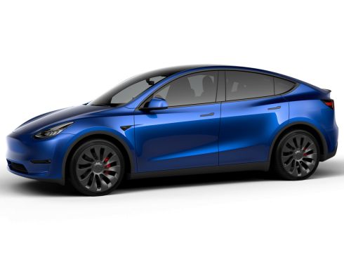 Tesla Model Y 75kWh Performance - Deep Blue