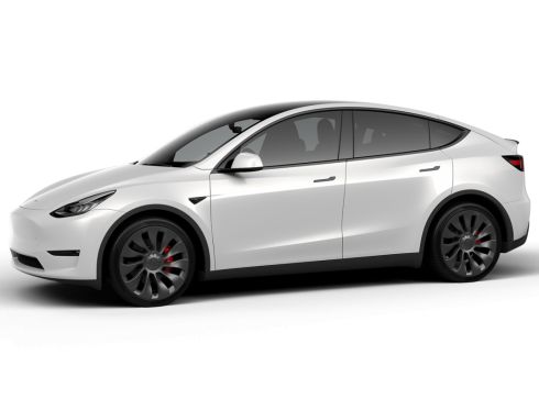 Tesla Model Y 75kWh Performance - Pearl White Multi-Coat